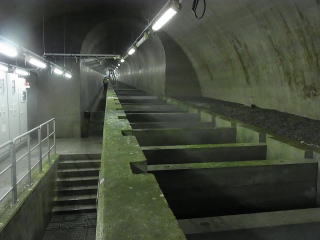 トンネル魚道の写真